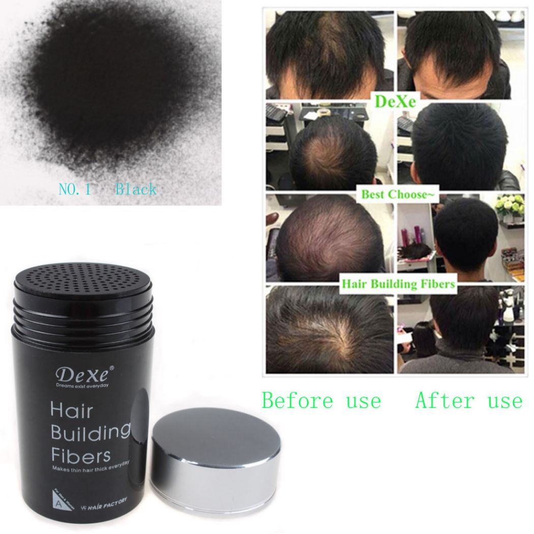 Dexe Hair Building Fibers 22g Black no 1